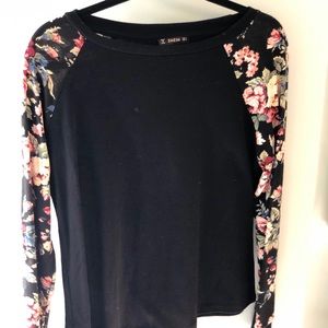 Floral Raglan